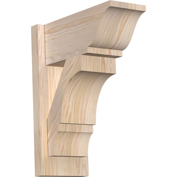 Ekena Millwork Balboa Traditional Smooth Outlooker, Douglas Fir, 7 1/2"W x 16"D x 20"H OUT08X16X20BOA01SDF - main